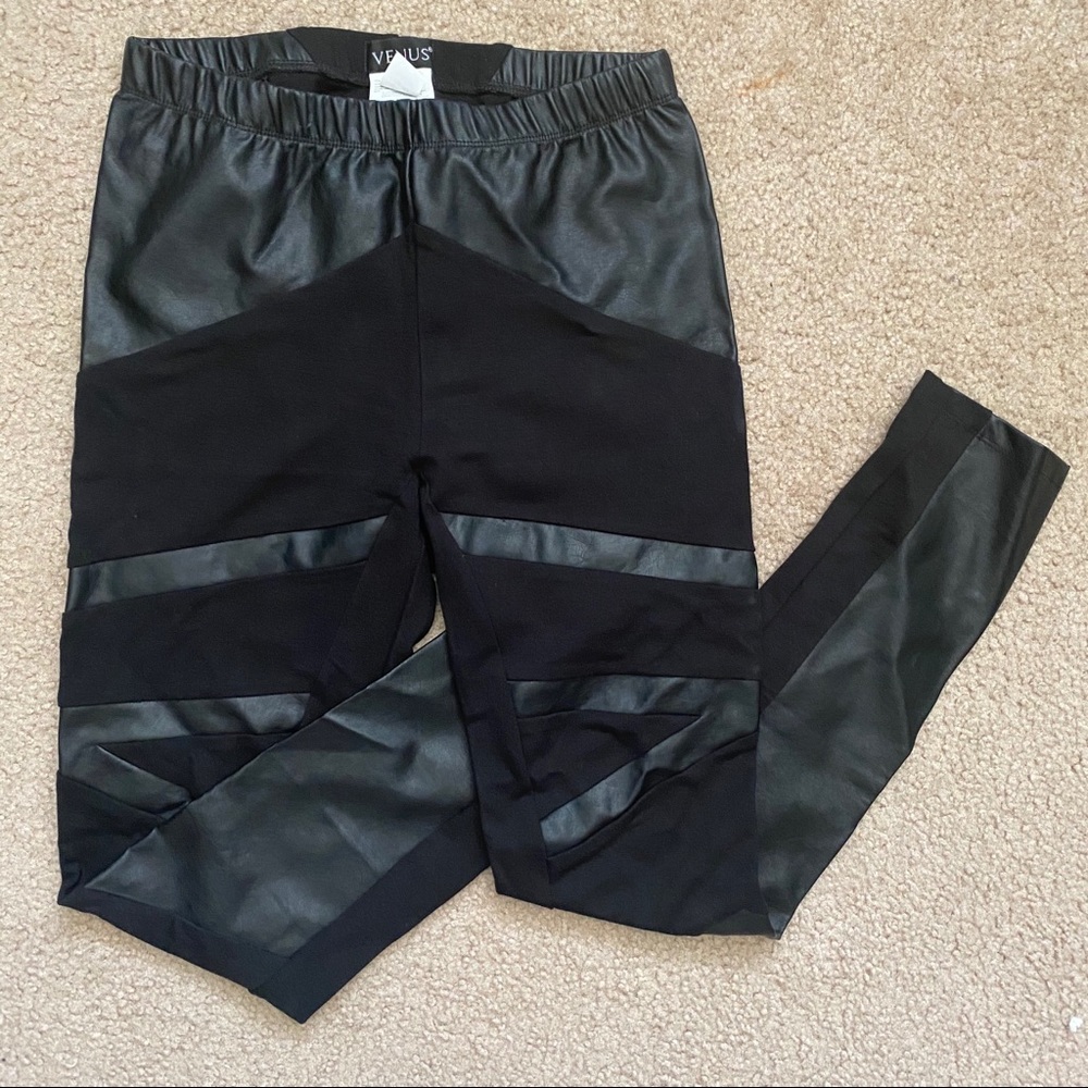 Faux Leather Leggings